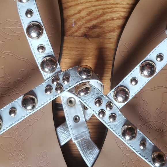 𝅺FRANCO Fortini sandals womens size 10 - Picture 3 of 4